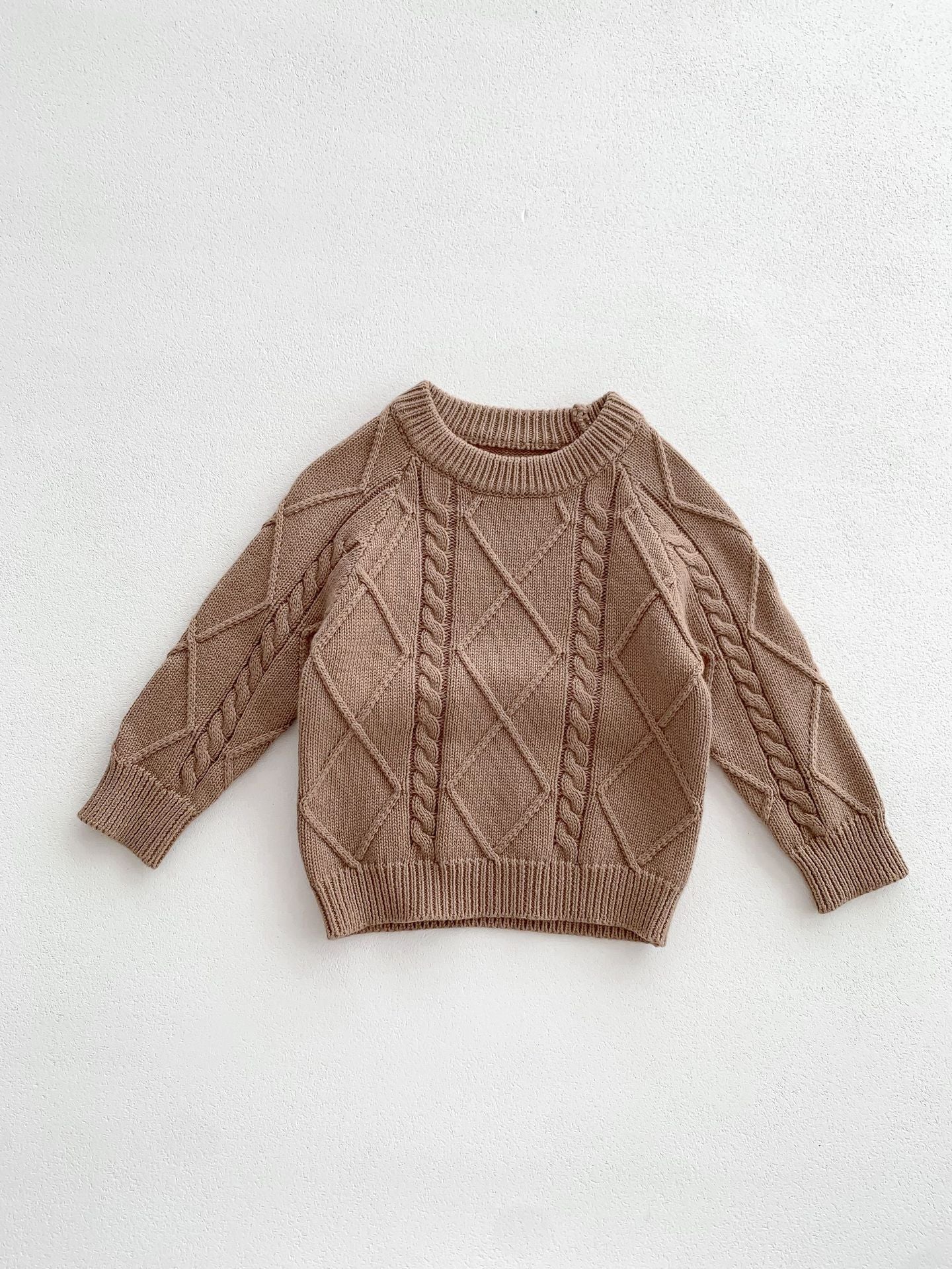 Baby Autumn & Winter Knitted Sweater or Jumpsuit – Neutral Unisex Style