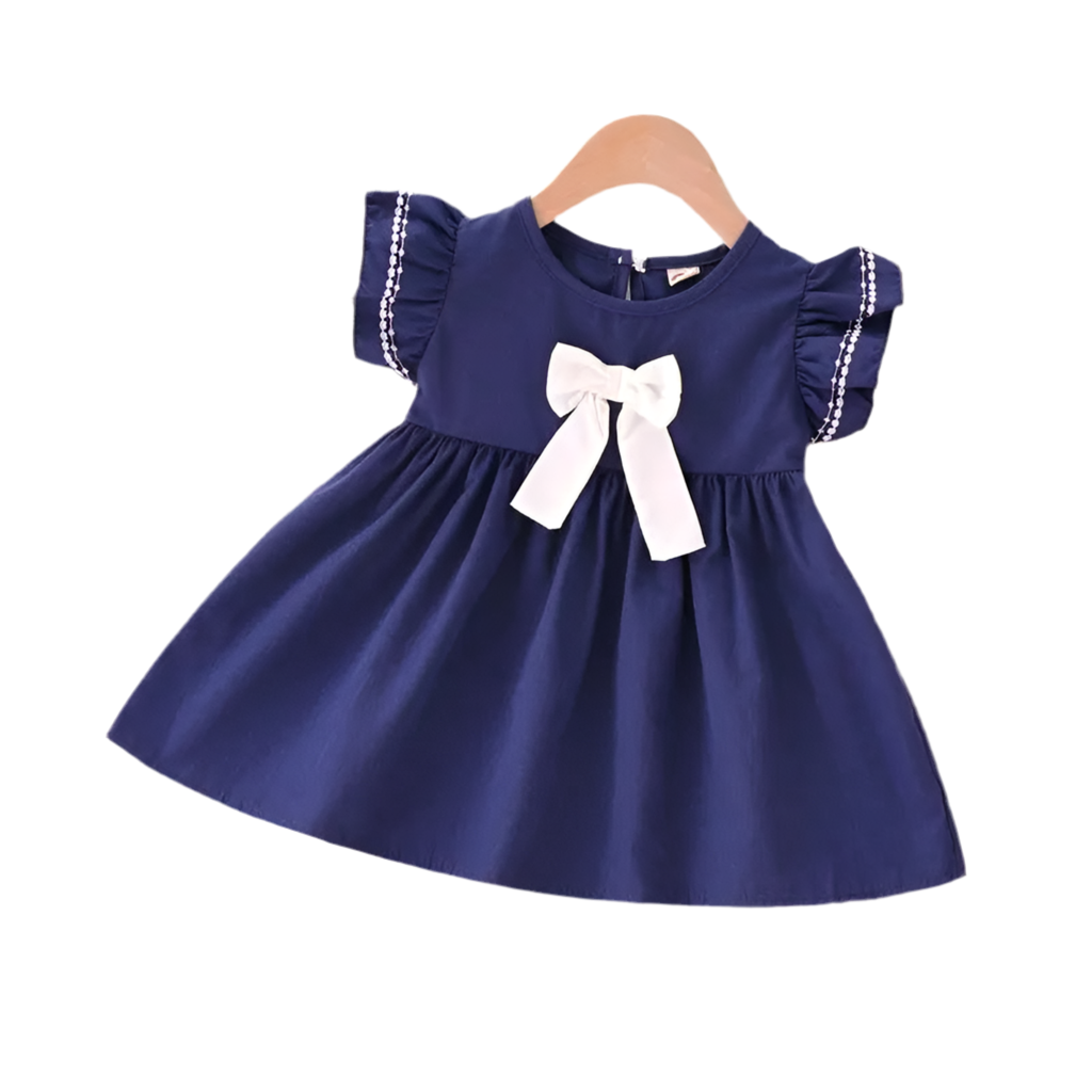 Kids Summer Bow Dress