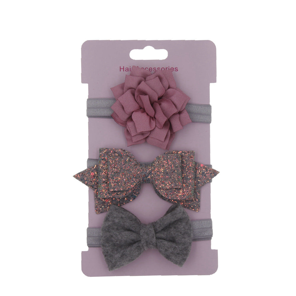 Plaid Bow Hair Accessories for Girls – Soft Fabric Headbands in Multiple Colors