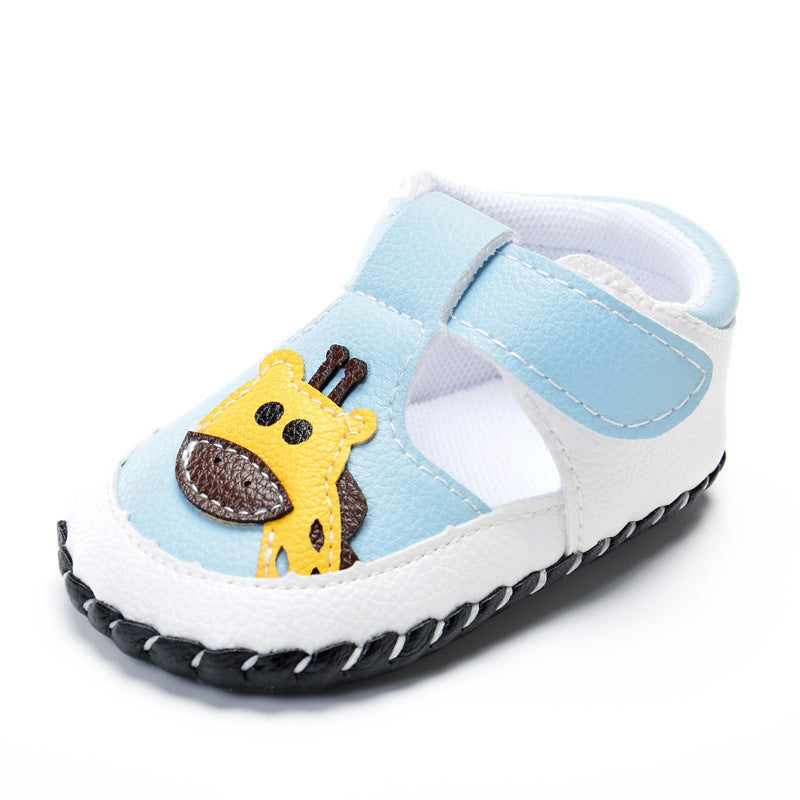 Summer Anti-Kicking Baby Walking Shoes – PU Leather