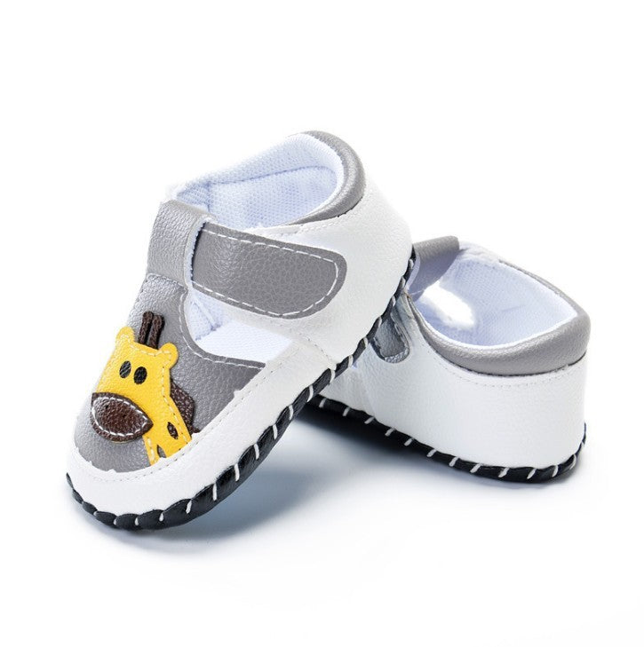 Summer Anti-Kicking Baby Walking Shoes – PU Leather