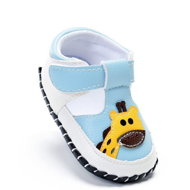 Summer Anti-Kicking Baby Walking Shoes – PU Leather