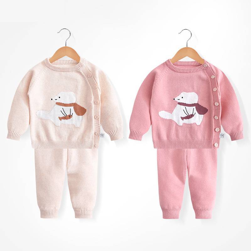 Children’s Knitted Sweater Set – Soft Cotton Comfort for Little Ones