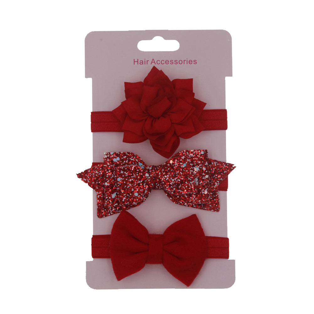 Plaid Bow Hair Accessories for Girls – Soft Fabric Headbands in Multiple Colors