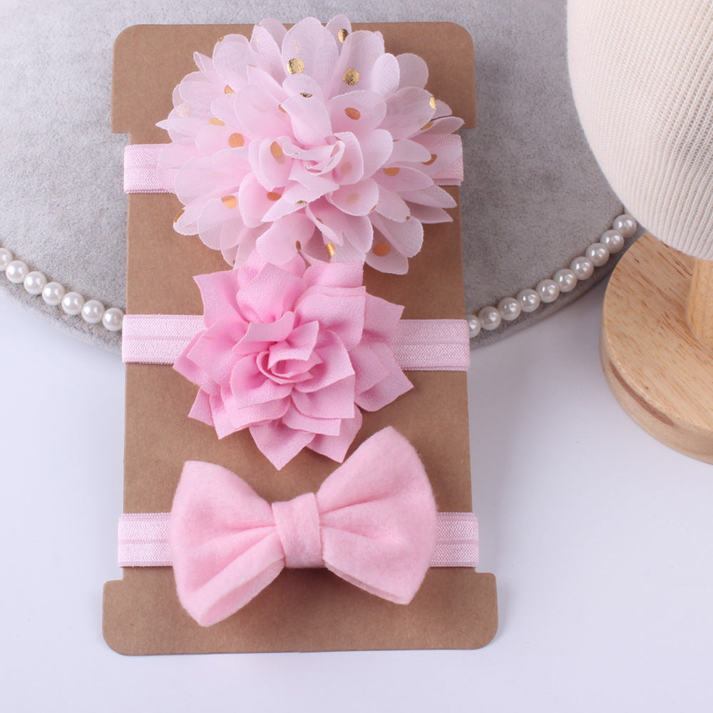Plaid Bow Hair Accessories for Girls – Soft Fabric Headbands in Multiple Colors
