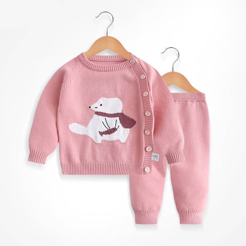 Children’s Knitted Sweater Set – Soft Cotton Comfort for Little Ones