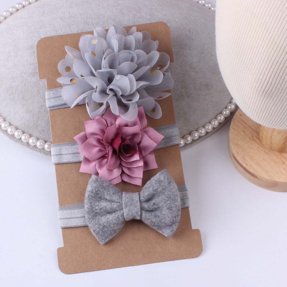 Plaid Bow Hair Accessories for Girls – Soft Fabric Headbands in Multiple Colors