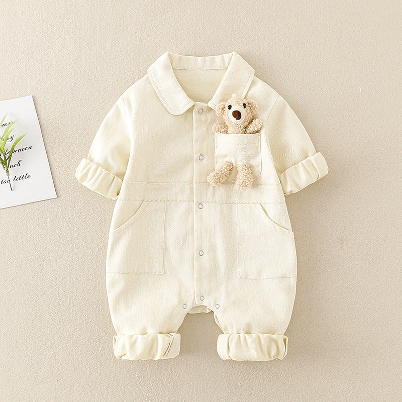 Baby Denim Jumpsuit