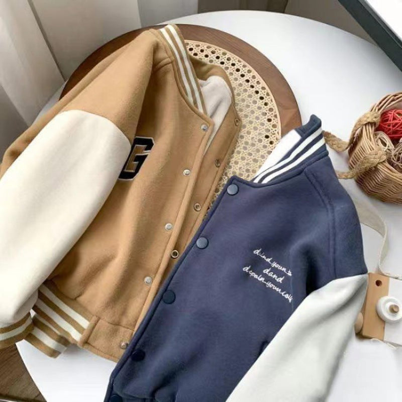 Children’s Sports Fleece Jacket Coat – Cozy, Active, and Everyday-Ready