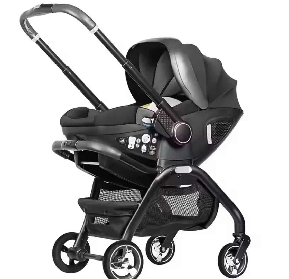 3-in-1 Lightweight Baby Stroller – Suitable for 0–12 Months
