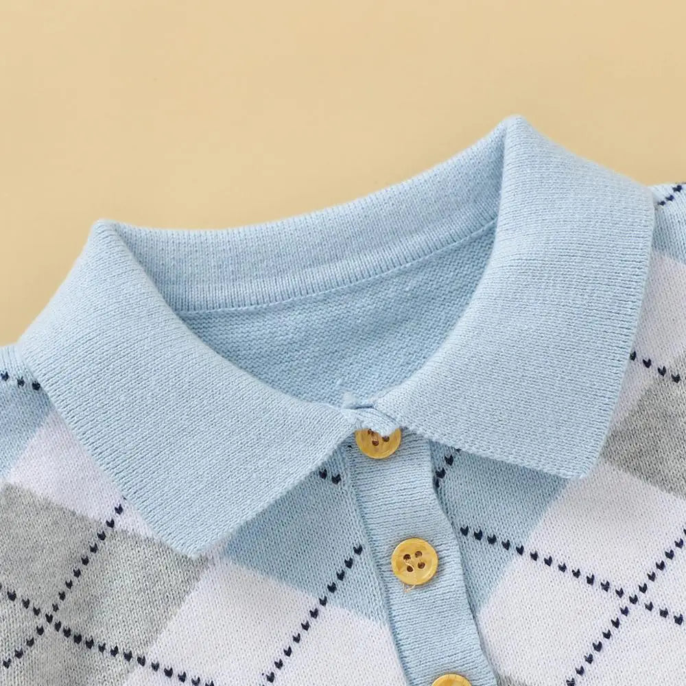 Summer Baby Clothes Set – Short Sleeve Top & Pants (Boys 2pcs)
