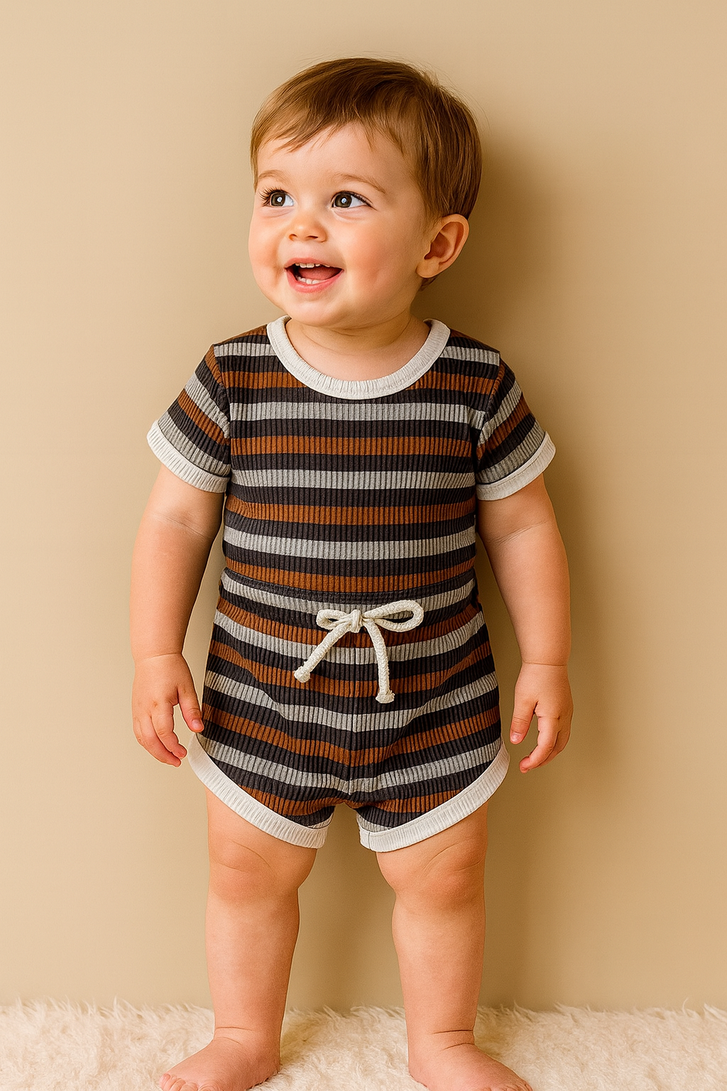 Summer 2-Piece Toddler Outfit – T-Shirt & Shorts