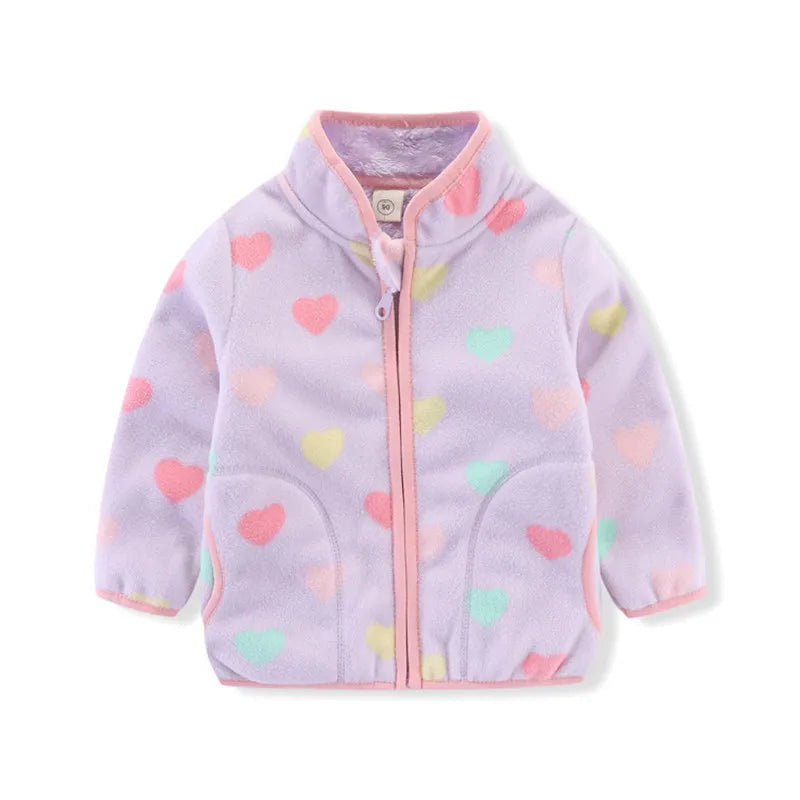 Unisex Fleece Jackets for Toddlers & Kids (2–6T)