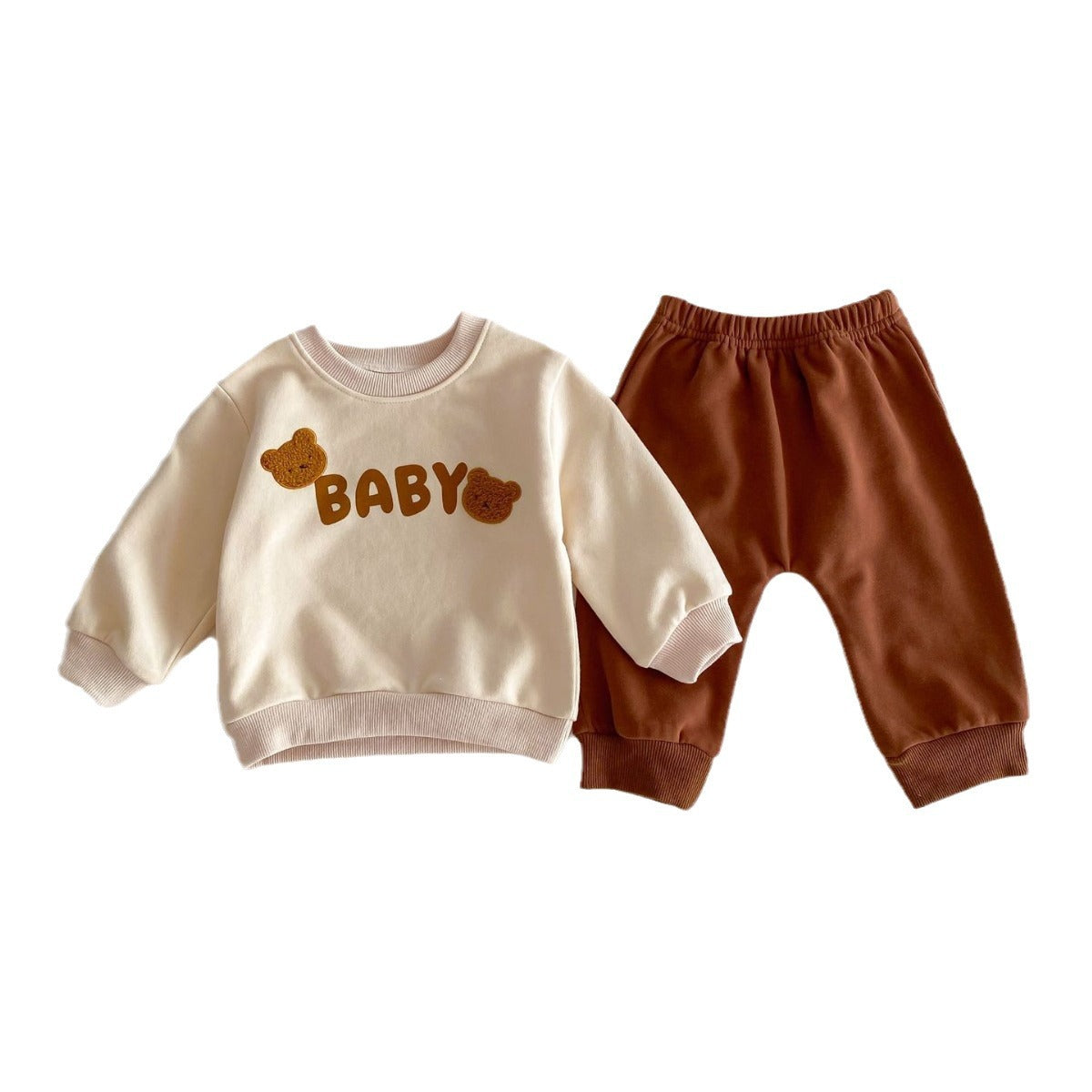 Baby Bear Two-Piece Spring Outfit