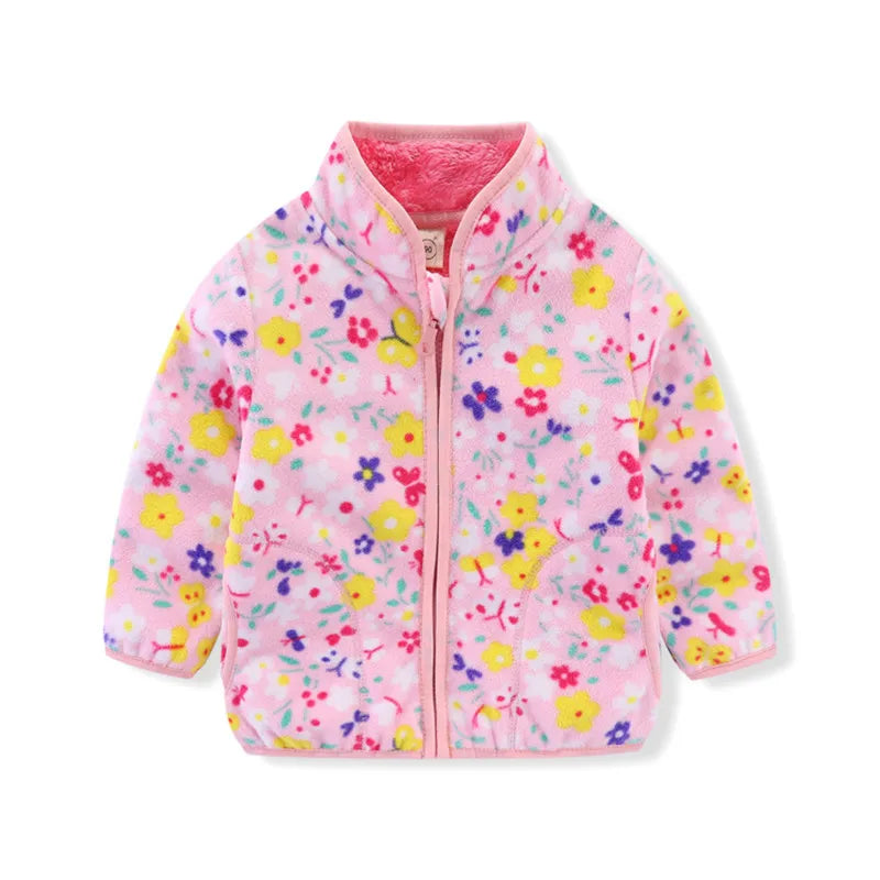 Unisex Fleece Jackets for Toddlers & Kids (2–6T)