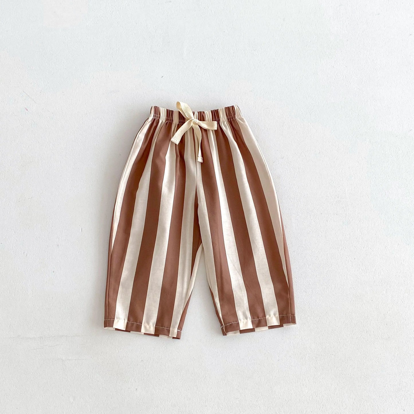 Fashion Striped Kids Trousers – Summer Casual Harem Pants