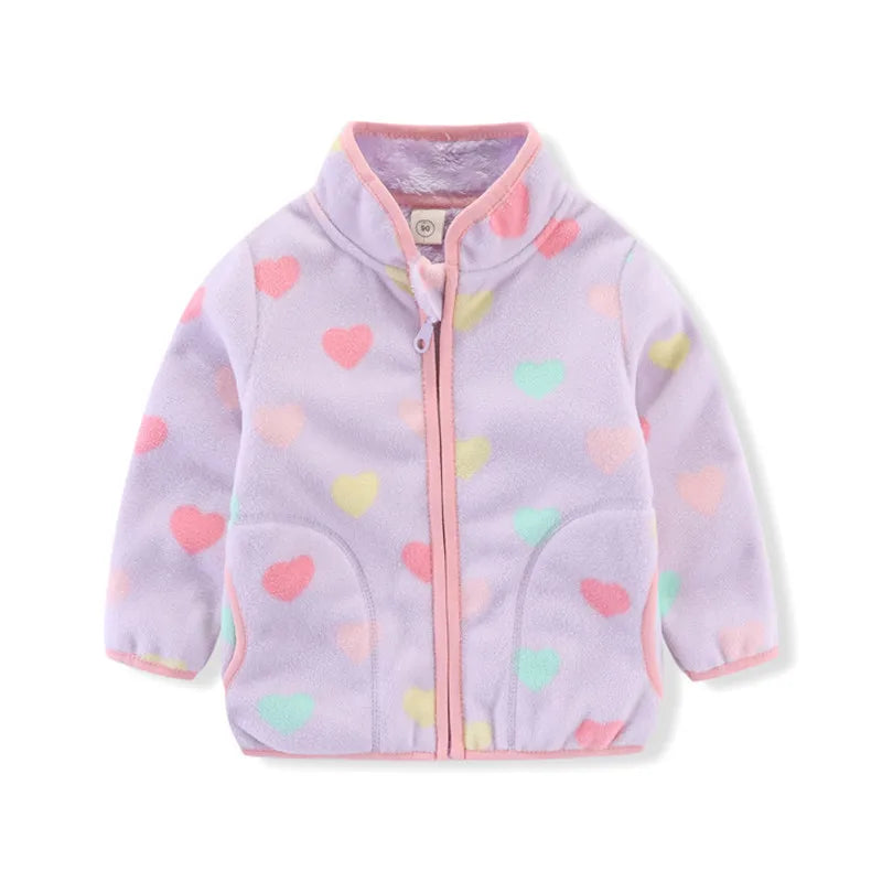 Unisex Fleece Jackets for Toddlers & Kids (2–6T)