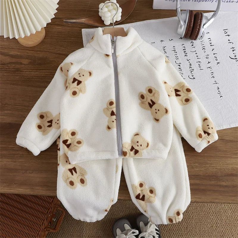 Fleece Suit – 2-Piece Warm Winter Outfit