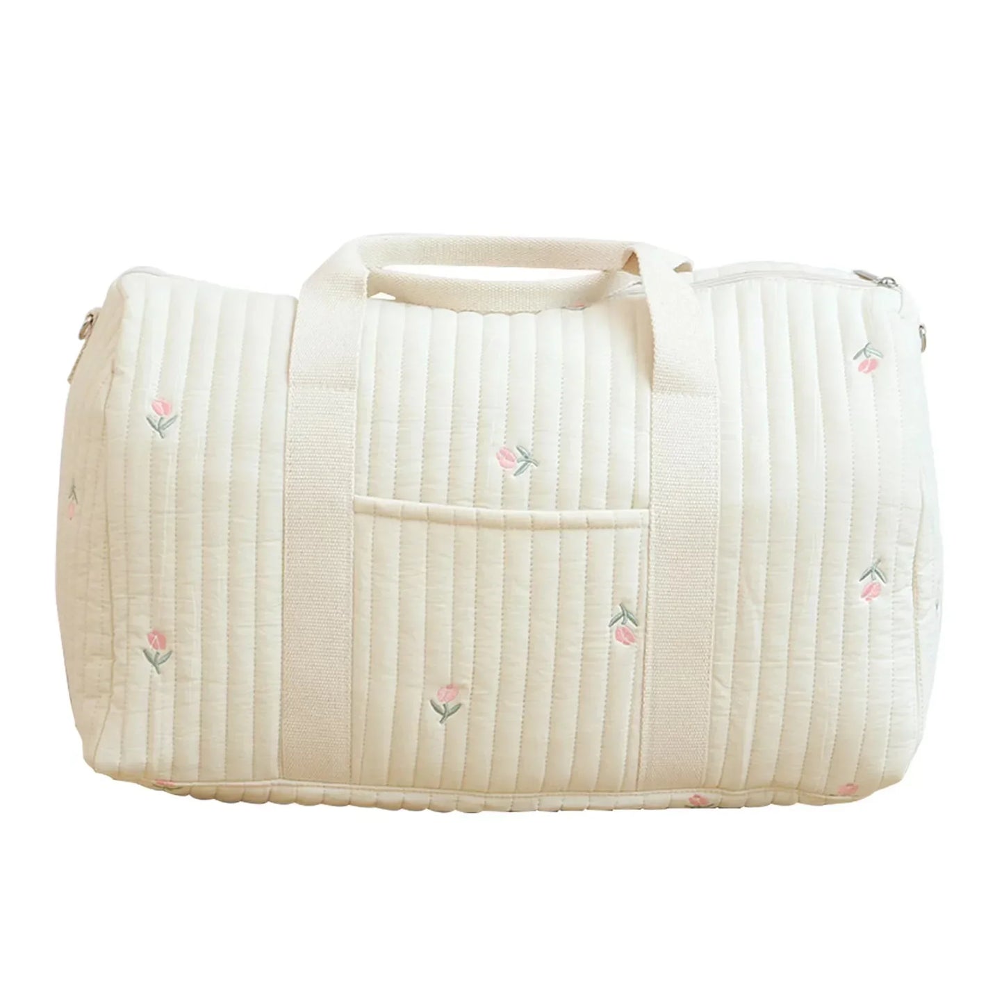 Large Mommy Bag – Quilted Travel Diaper Tote
