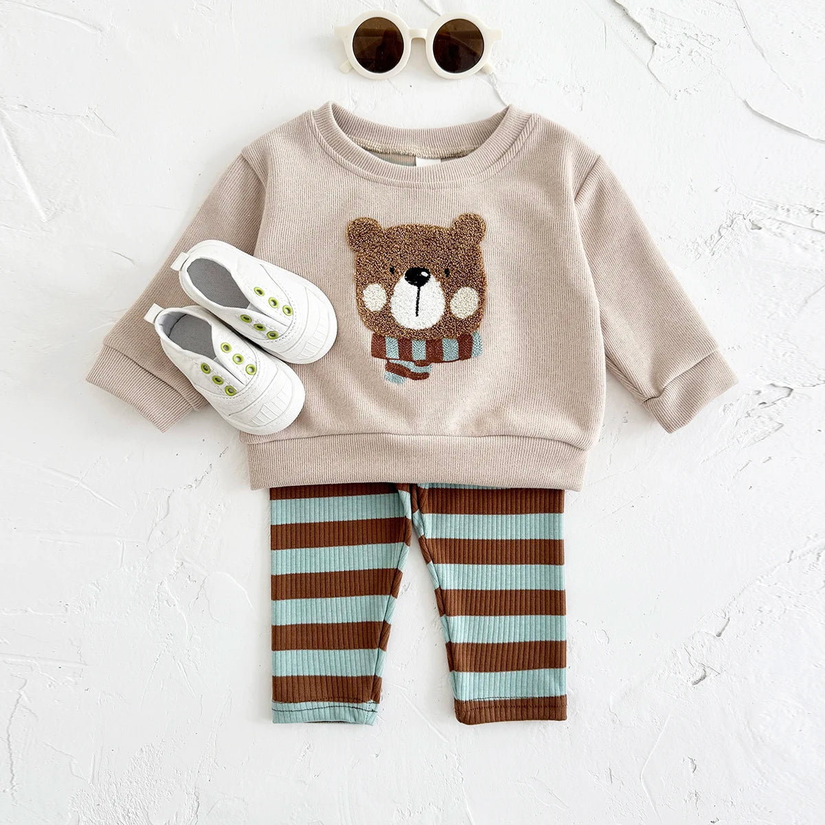 Baby Bear Outfit Set – Winter & Autumn