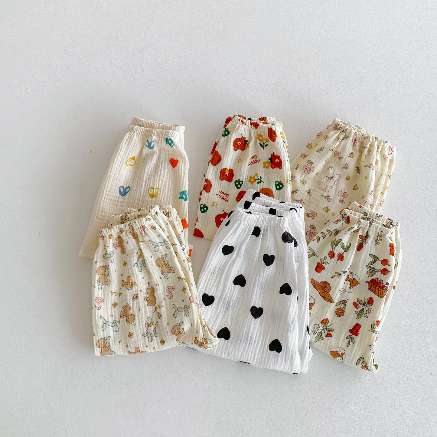 Baby & Toddler Cartoon Anti-Mosquito Pants – Summer Harem Trousers