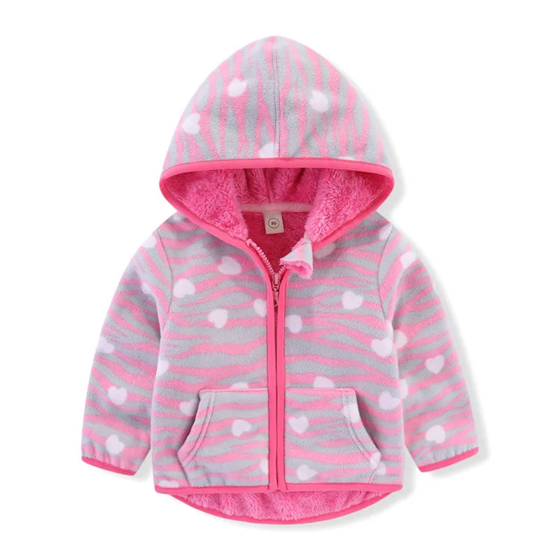 Unisex Fleece Jackets for Toddlers & Kids (2–6T)