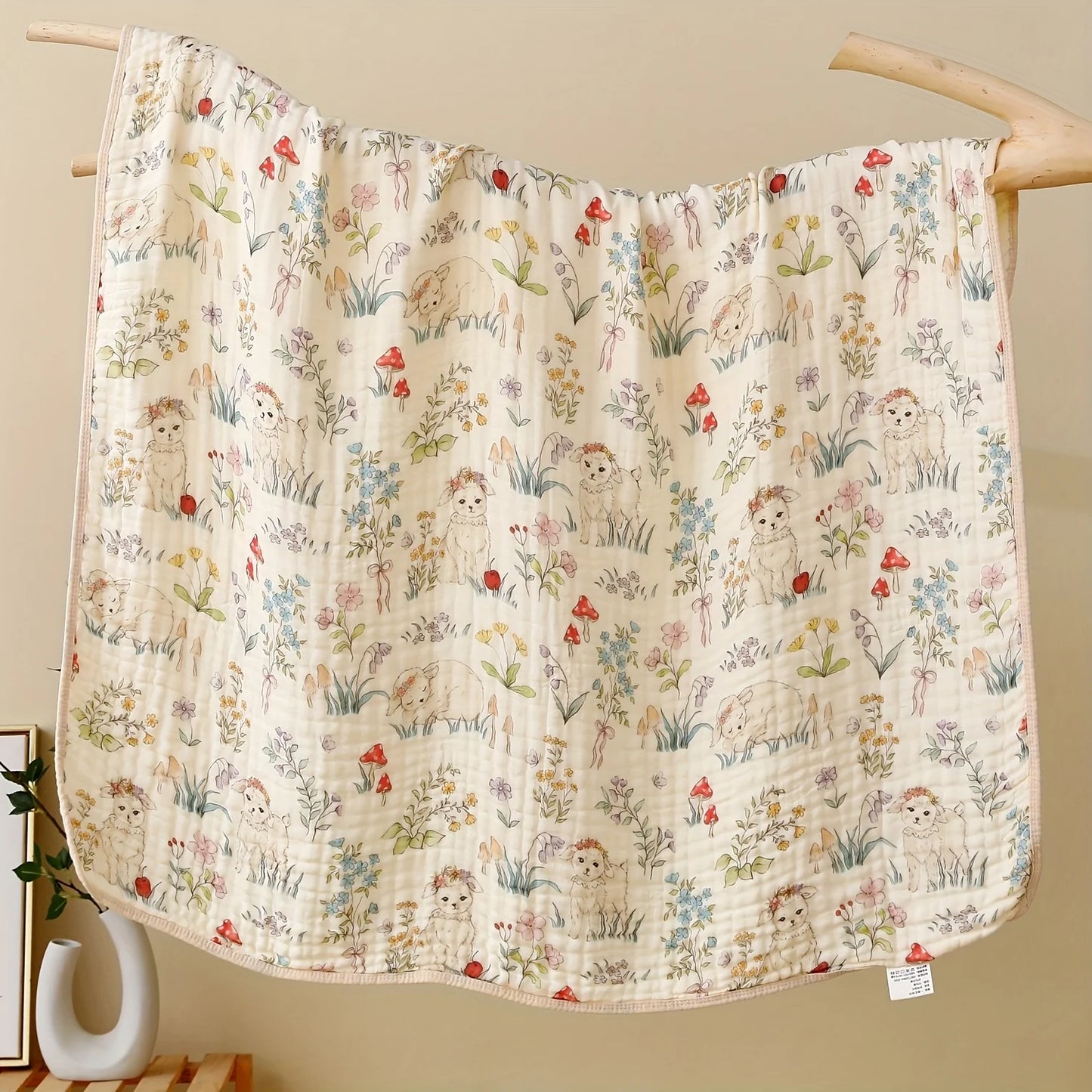 Infant Bath Towel – 6 Layer Soft Cotton Blend
