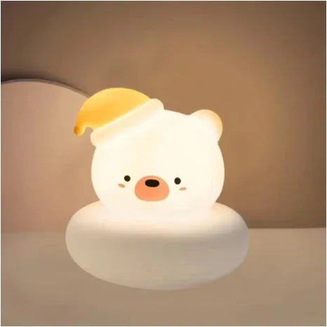 Soft Glow Nursery Night Light – Rechargeable & Safe for Babies