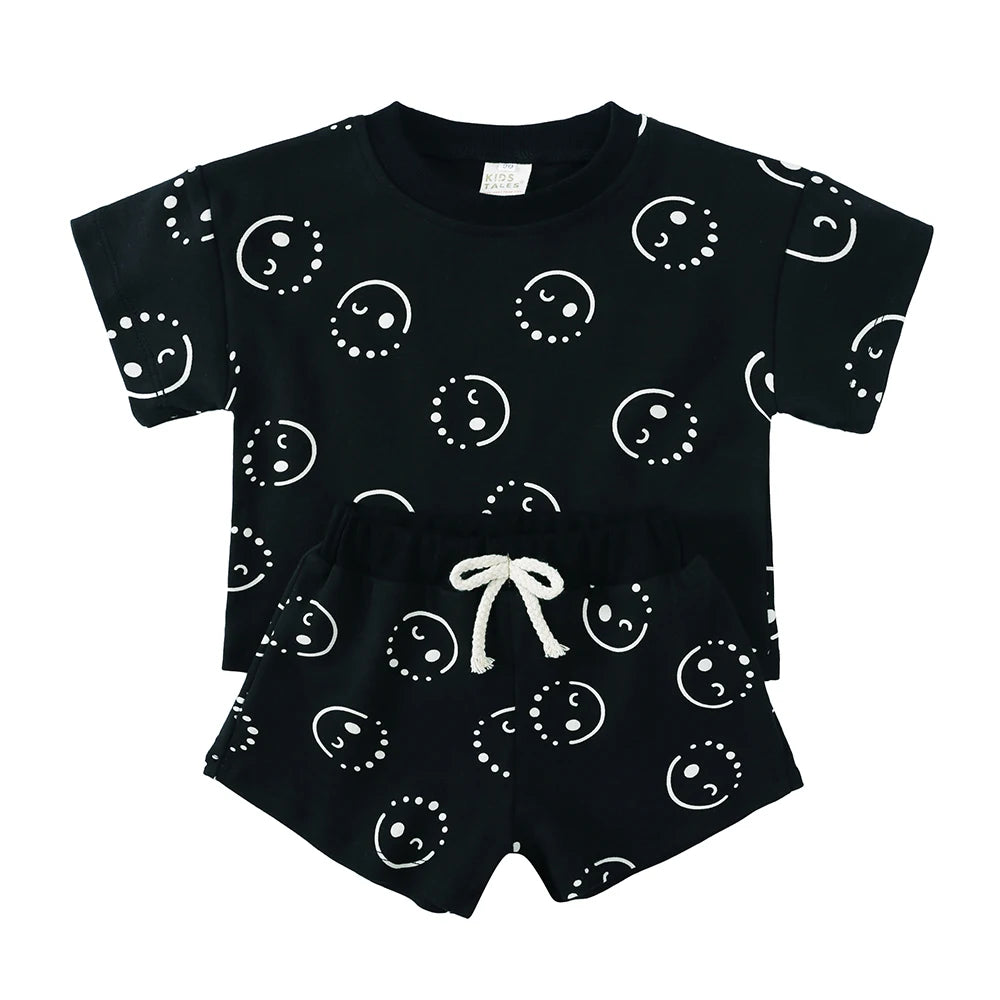Kids Summer 100% Cotton Clothing Sets – 1–8 Years