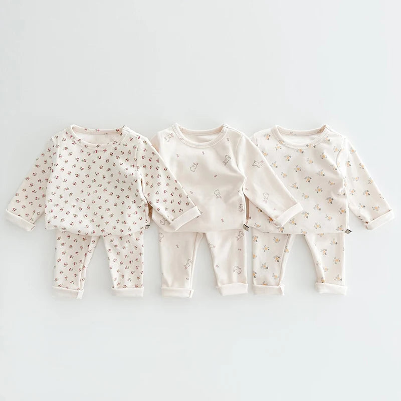 Kids Cotton Pajama Set (1–6 Years)