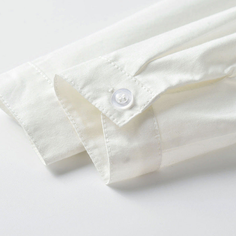 Boys’ Formal Two-Piece Suit – Long-Sleeve Bib Shirt & Trousers