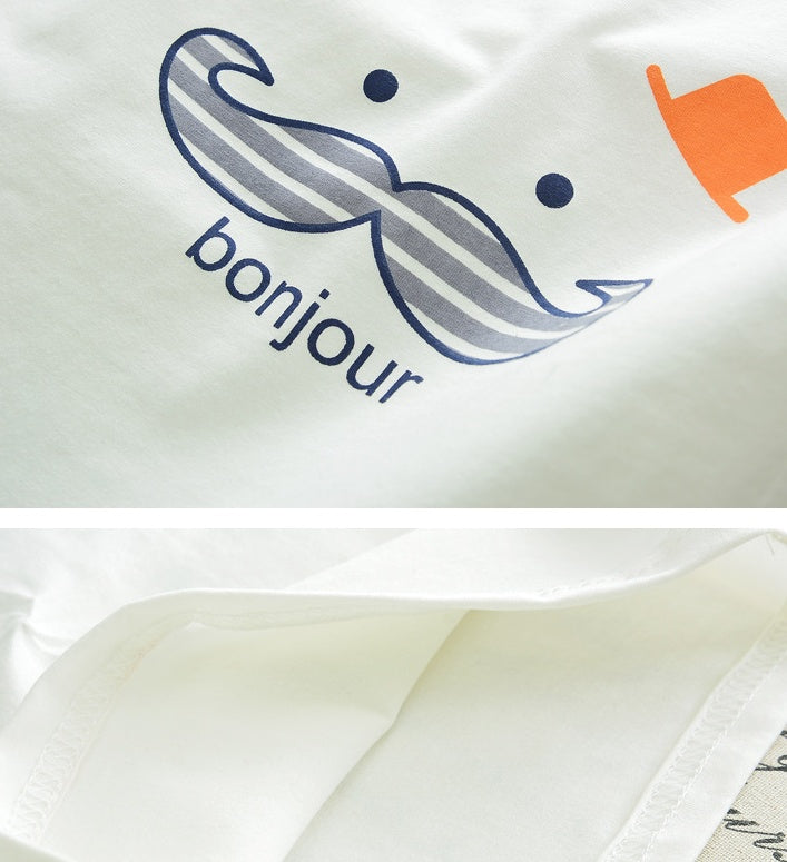 Boy & Girl Striped Bib Set