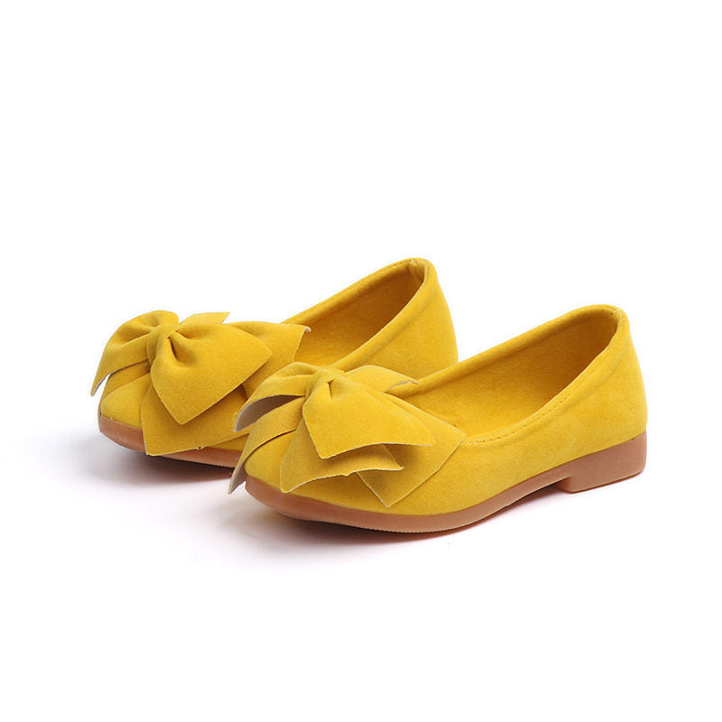 Girls Bow Ballet Flats – Soft & Stylish Everyday Comfort