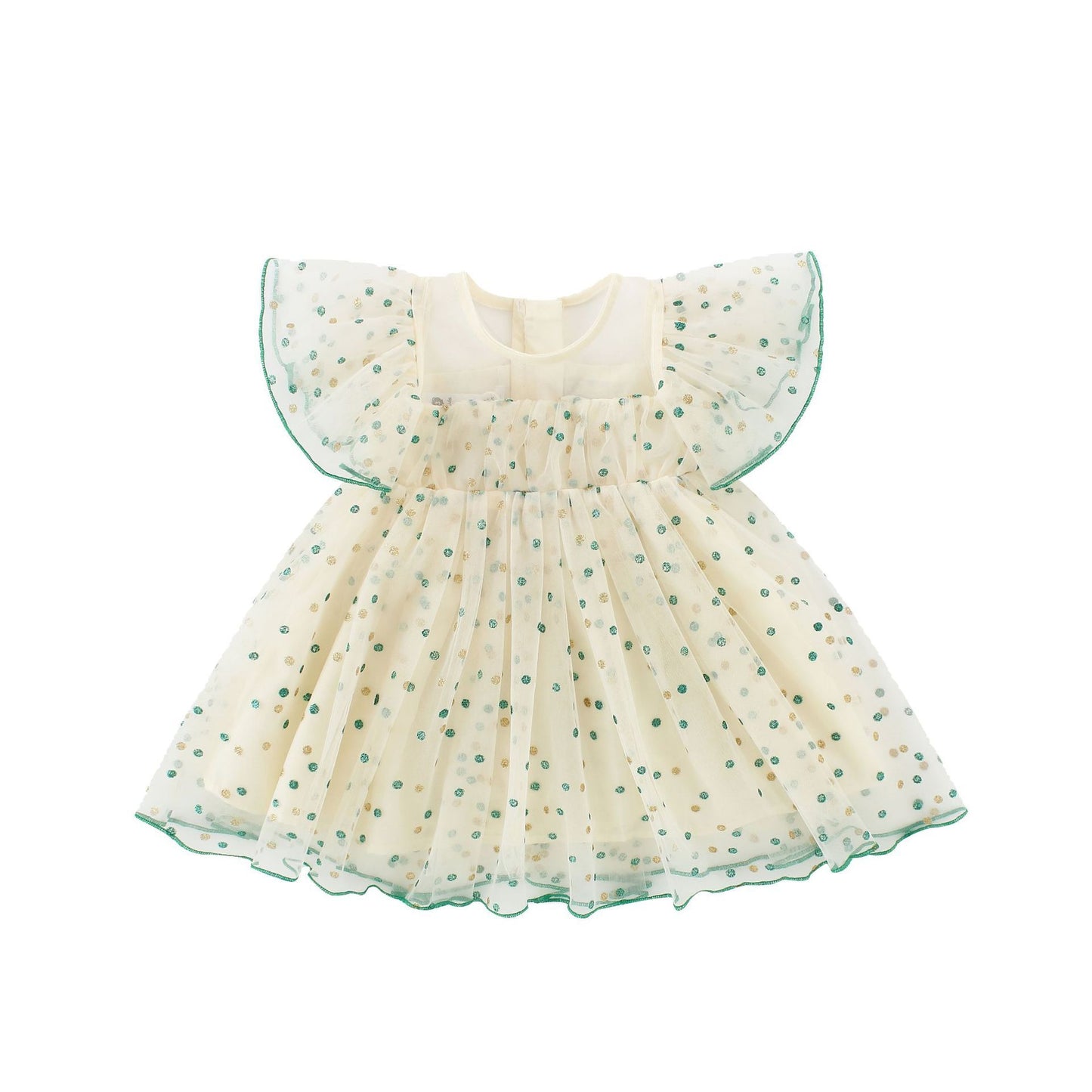 Girls’ Sweet Party Dress – Sleeveless A-Line Dress