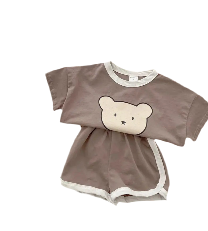 Kids Set – T-shirt & Shorts 2pcs Summer Outfit