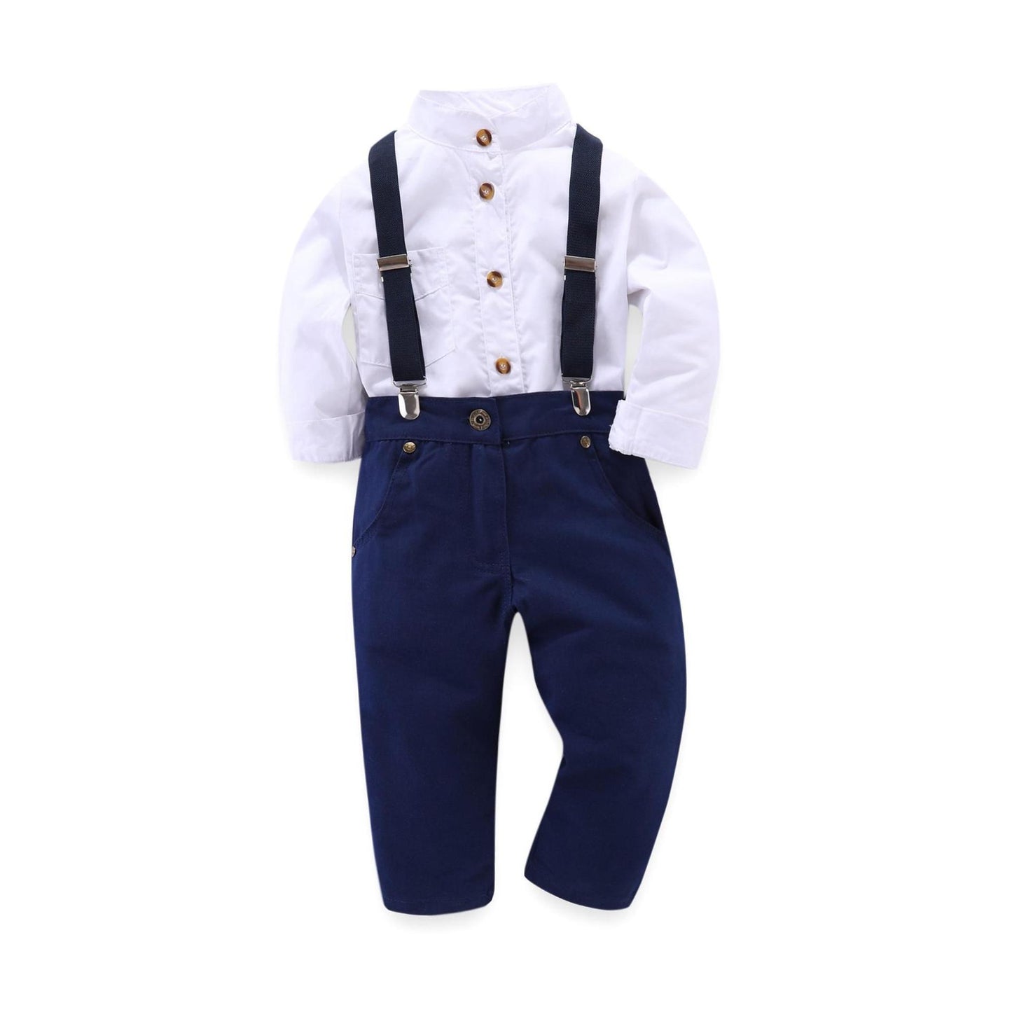 Boys’ Fashionable Gentleman Suit – European Style Formal Outfit