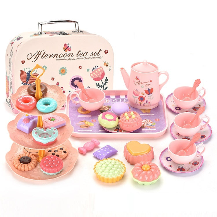 Afternoon Tea Set – Portable Pretend Play Toy