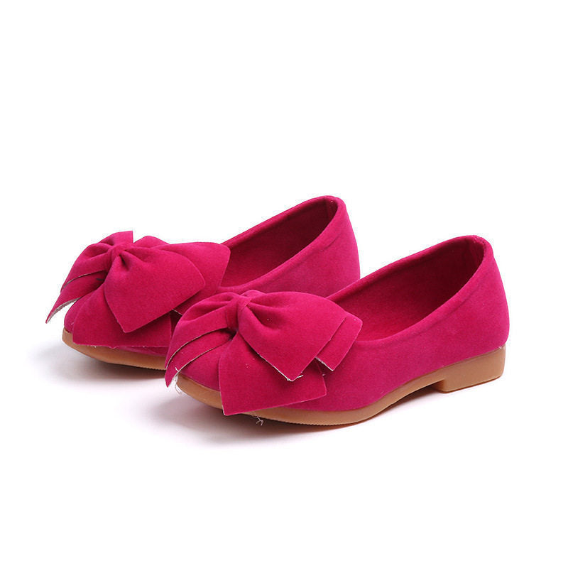 Girls Bow Ballet Flats – Soft & Stylish Everyday Comfort