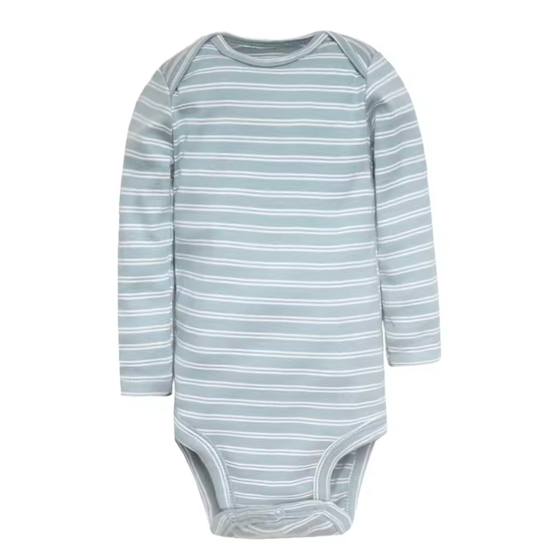 5-Piece Baby Bodysuit Set – 100% Cotton | Newborn & Toddler (Unisex)