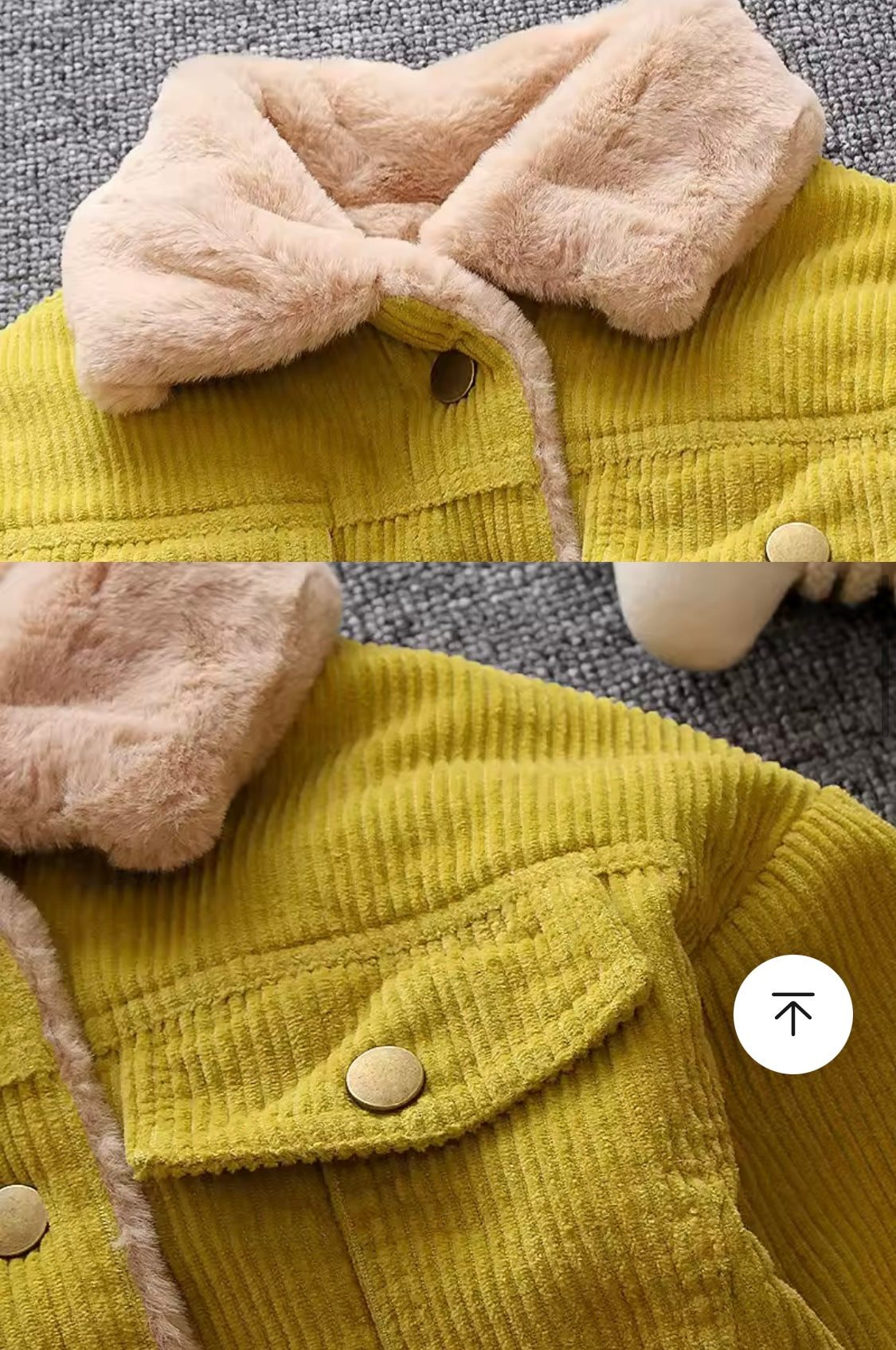 Winter Warm Cotton Jacket for Toddlers – Unisex Casual Coat