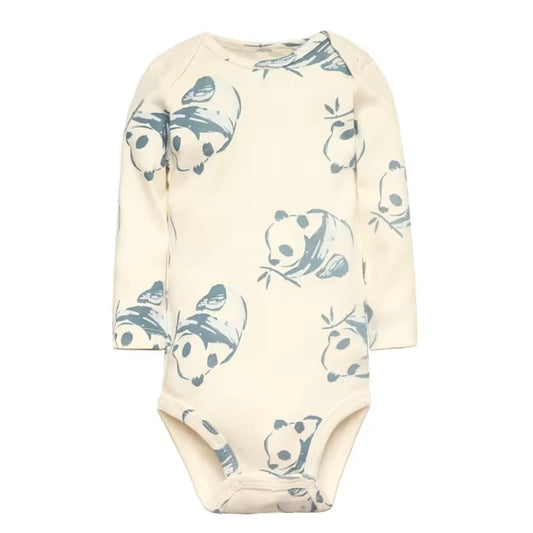 5-Piece Baby Bodysuit Set – 100% Cotton | Newborn & Toddler (Unisex)