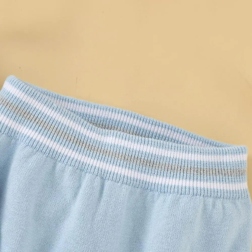 Summer Baby Clothes Set – Short Sleeve Top & Pants (Boys 2pcs)