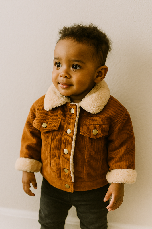 Winter Warm Cotton Jacket for Toddlers – Unisex Casual Coat