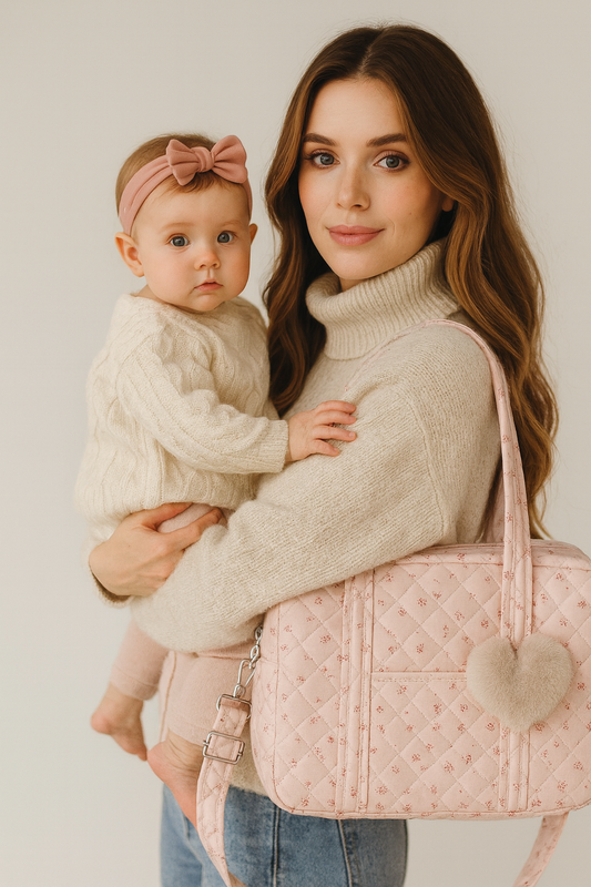 Baby Diaper Bag – Stylish Mommy Tote for Everyday Use