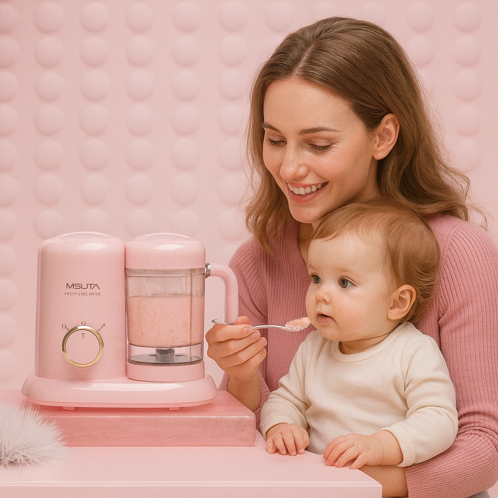 Baby Food Maker – All-in-One Blender, Steamer & Grinder