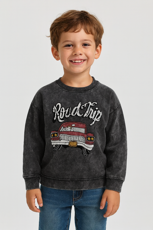 Boys’ Pure Cotton Long Sleeve T-Shirt – Everyday Comfort & Style