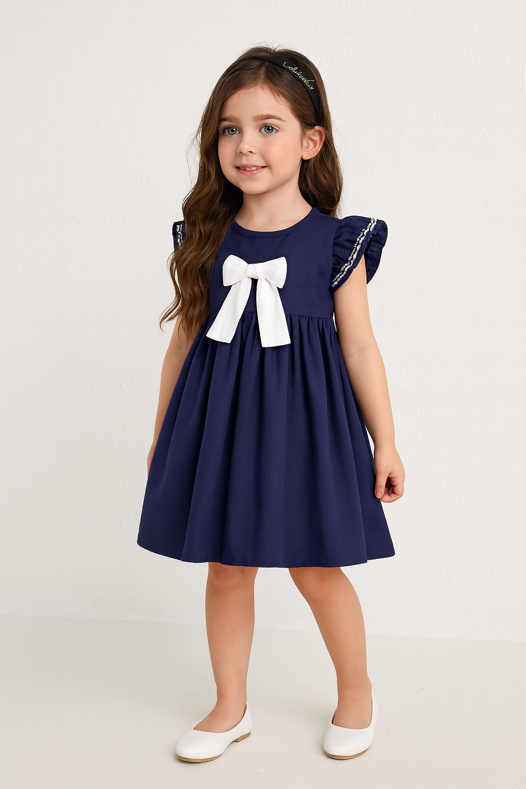 Kids Summer Bow Dress