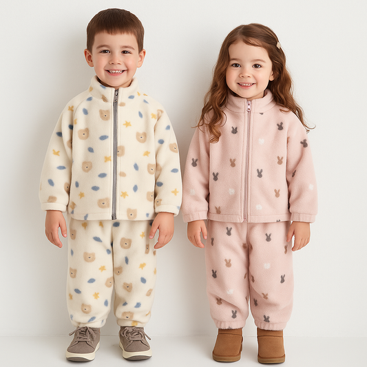 Fleece Suit – 2-Piece Warm Winter Outfit