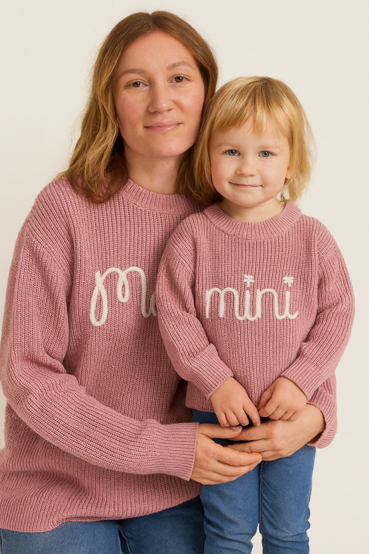 Family Matching Sweaters – Mommy & Me Knitwear