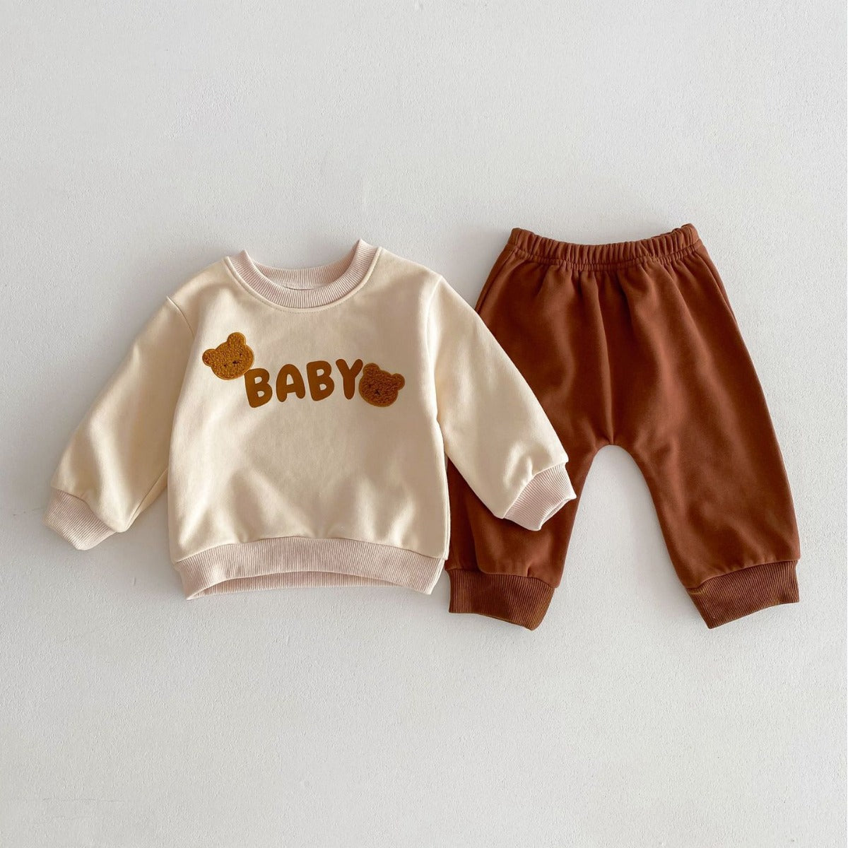 Baby Bear Two-Piece Spring Outfit